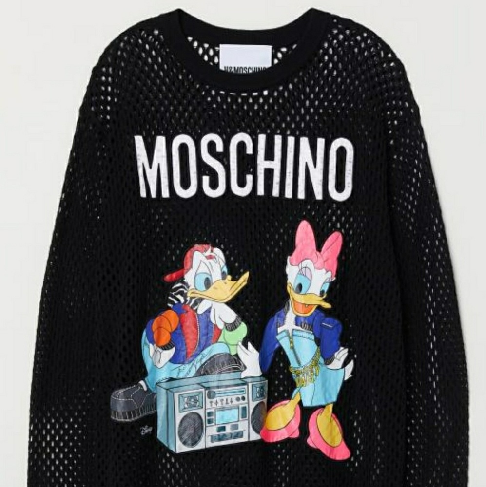 MOSCHINO x H&M Mesh Sweater Dress